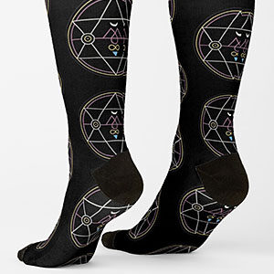 Alchemy Transmutation Circle Socks