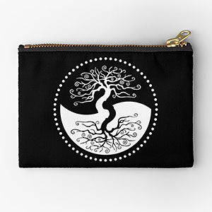 As Above, So Below Zip Pouch
