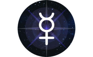 The Planet of Mercury Symbol